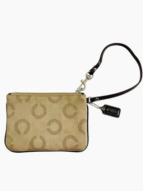 Coach Y2K C Logo Wristlet